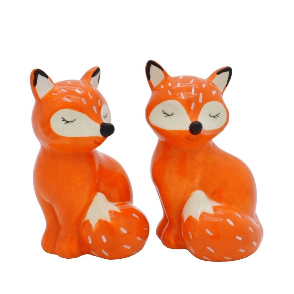 Fox Salt and Pepper Shaker Set